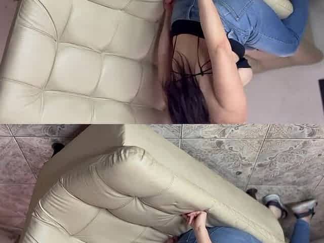 My MILF Stepmom Comes Home From Work I Give Her Facial Massage with Cum and Good Skin Care