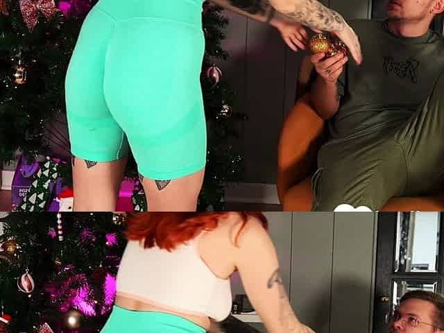 I love riding a cock by the tree