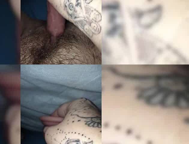 Jade Fucks Her Hairy Pussy with New Dildo