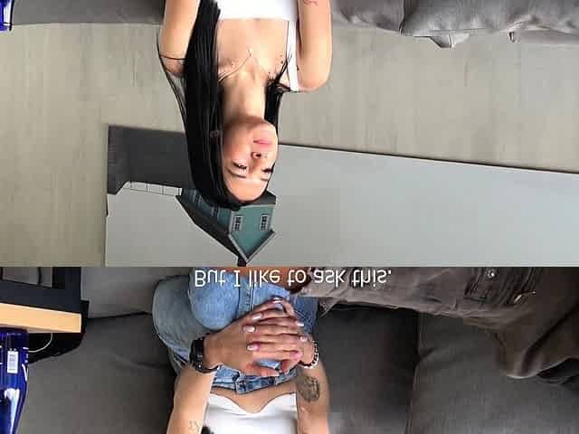 Skinny Latina Slut Pussy Stretched Wide