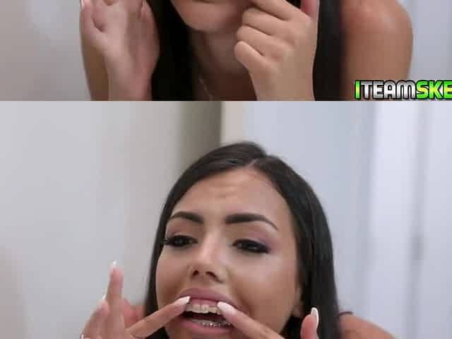 Rachel Rivers And Big Rod - Slobbers The Studs And She Can Barely Take His Whole Dick