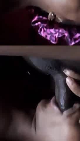Black ebony hottie oral-job-sex bbc sloppy