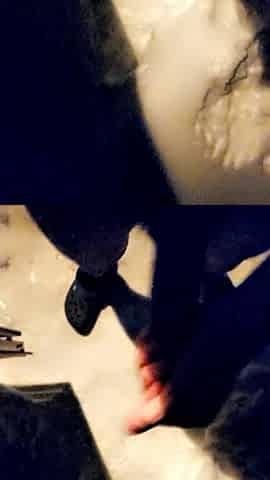 Cumming outside in the snow