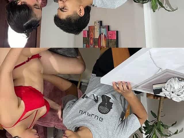 I Ask My Big Ass Latina Stepsister to Be My Model to Draw Her but She's so Sexy That I Get Horny and Fuck Her Hard