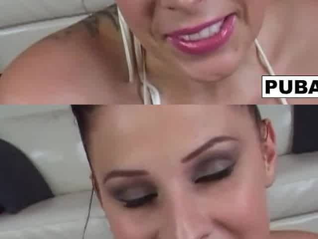 Bikini Chick Gianna Michaels Desires His Load on Her Large Bazookas