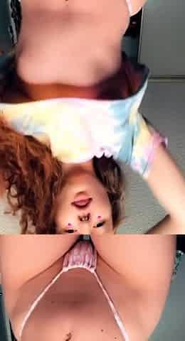 Big boobs milf masturbates with her dildo
