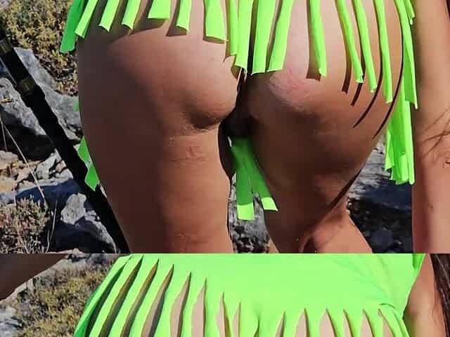 Fishing out of pants # Peeing Lure and Close Up Hirsute Cunt