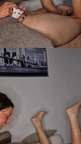 Prostate Massage Fucking His Ass Pouring Milk Into His Ass