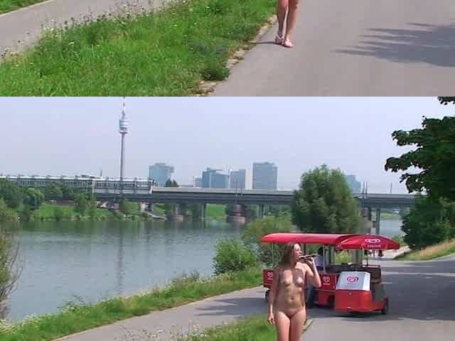 Amateur teen in hot outdoor fuck