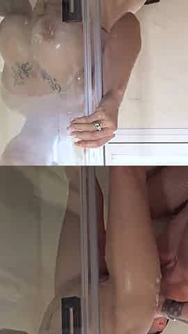Exhibitionism in the Park with a Busty MILF and Great Sex at Home with an Amateur Guy