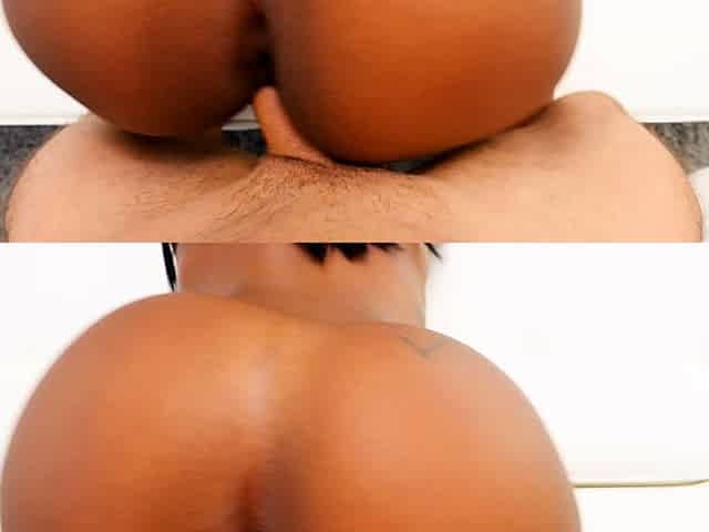Interracial anal teen