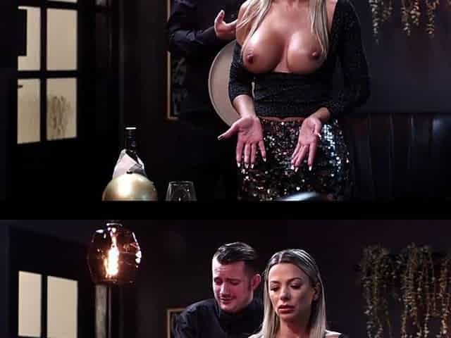 Freeuse Fantasy, Real Life And Shalina Devine - Sexy Blonde Cougar Time Freeze Ravaged - Big Boobs Facefucking