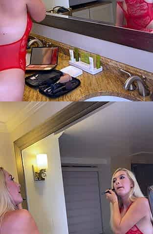 Chubby blonde brianna solo masturbation
