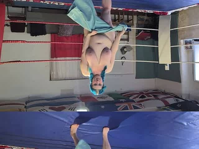 Running Around a Wrestling Ring - Solo Girl