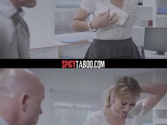 Sexy office sex - Brett Rossi
