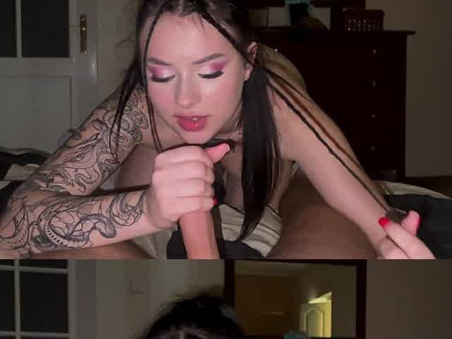 She Wants Every Drop - Asian Blowjob