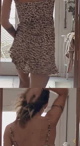 Walking Sexy in My Dress and Naked