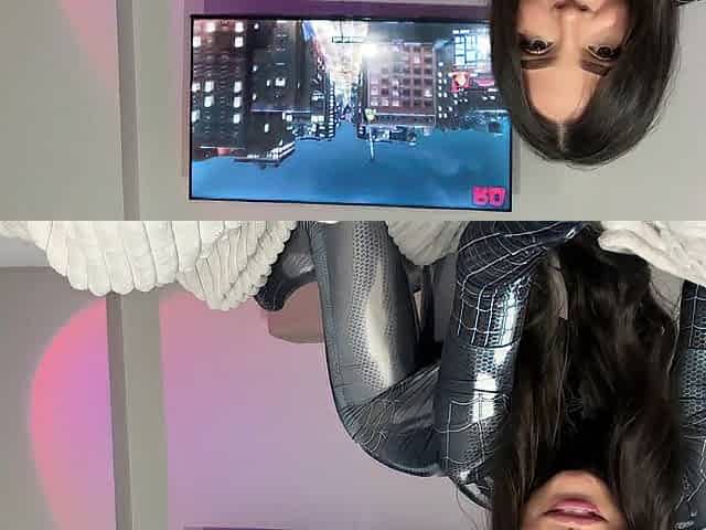 Playing movie games I get banged by a spider woman fetish fulfilled with astonishing unfathomable oral