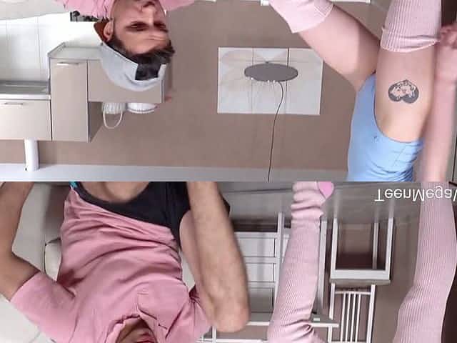 Flexible charming Olivia Westsun gets her Russian asshole stretched hard