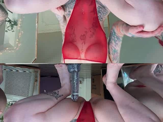 Redhead Dildo Ride