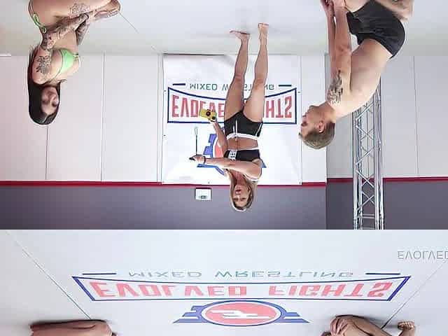 Anna Chambers vs Tony Sting - Russian Competitors Sex Wrestling