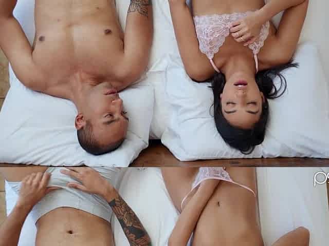 Teen temptress Emily Willis and MILF arousing adult video