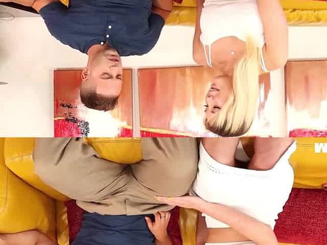 Blond mother I'd like to fuck Boss-Wife Madison Blaze Pounds Employee Hard