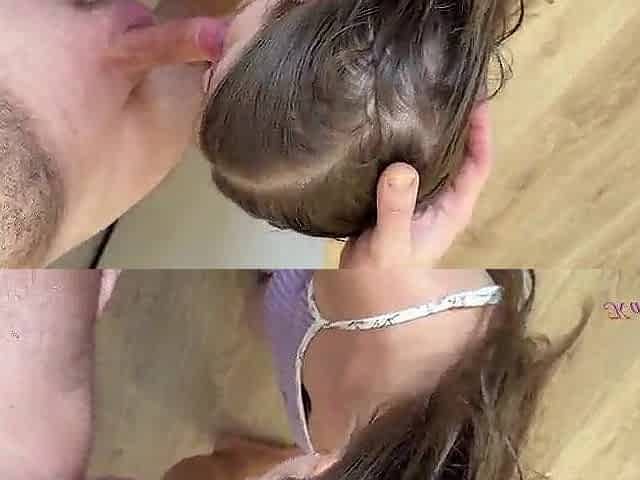 Brunette hair with a massive booty likes a hard screw