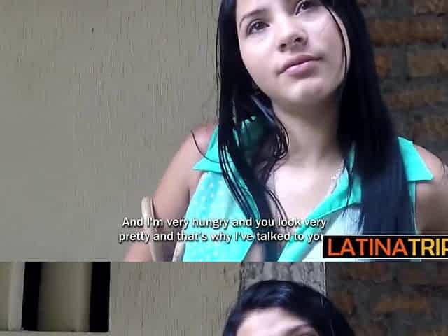 Sexually excited Lalin cutie drank massive jock and enjoyed coarse vagina screwing