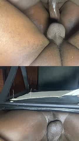 My Two Neighbors Scattered My Black Pussy and I Enjoyed the Cum Shot