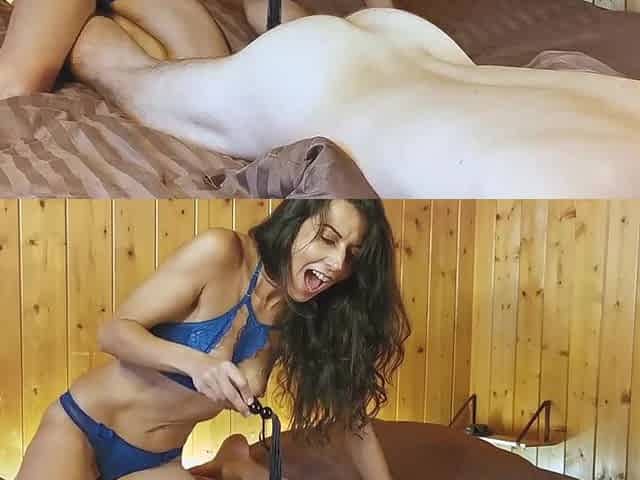 en lingerie lou s occupe d un mec