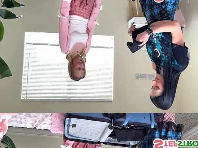 Corrupting Teens (Stepdaughter & Stepniece Try To Entice Me With Latex Body Suits)