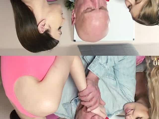 Luxurious bimbos breathtaking adult scene
