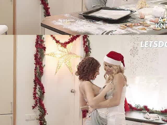 Holiday Spirit Make Antonia Sainz And Nikky Fantasy Wish To Smack Every Other's Cunt - LETSDOEIT