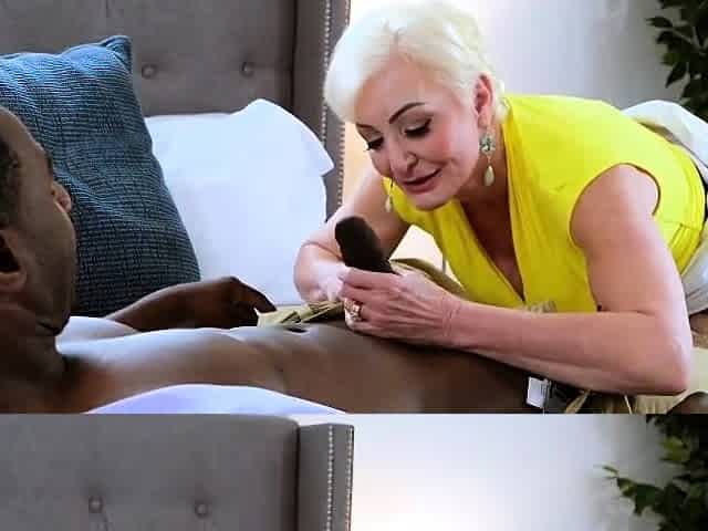 White GILFs only invite black men into their homes to