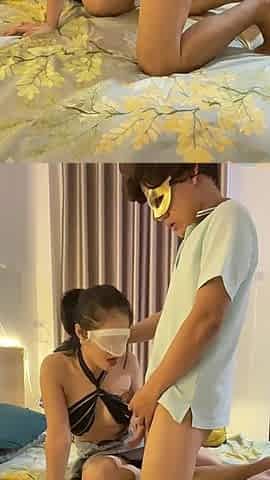 Asian Couple Pleases the Eye with Moans