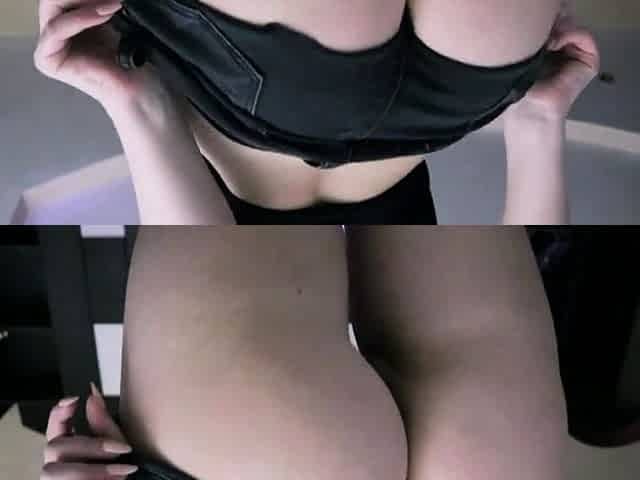 Blonde Teen Squirts on BBC Instead of Movie Night