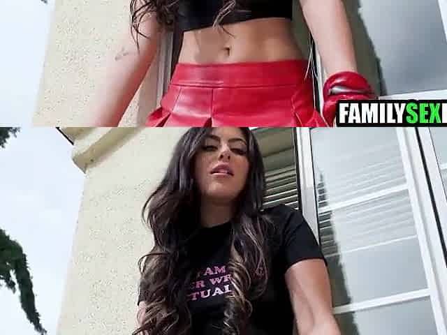 Step Uncle Fucks Stepniece Behind Step Daddy's Back