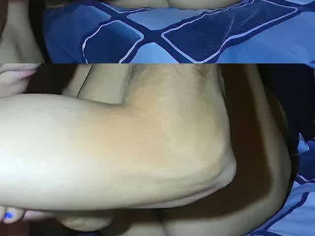 Dude eats his own cum from wife twat.