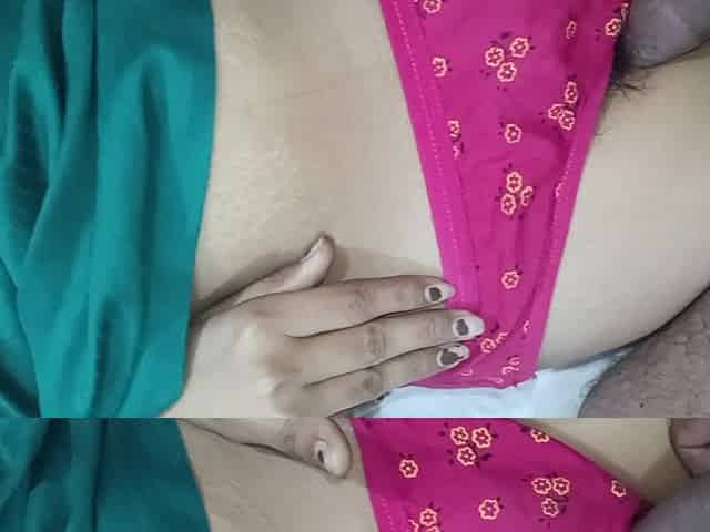 Playing with Hairy Pussy of a Desi Bhabhi