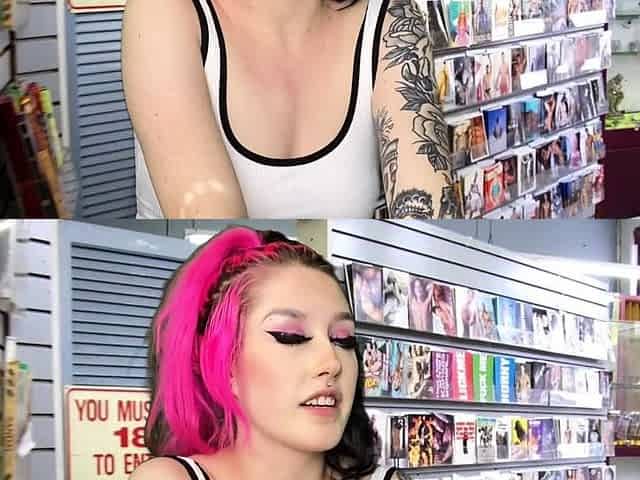 Small titted handjob lovers jerk cock