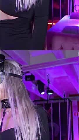 Sexy blond and brunette hair get banged at the Club. Full clip on my OF and Fancentro Page.