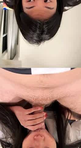 Huge Japan blowjob and handjob POV orgy with a cumshot