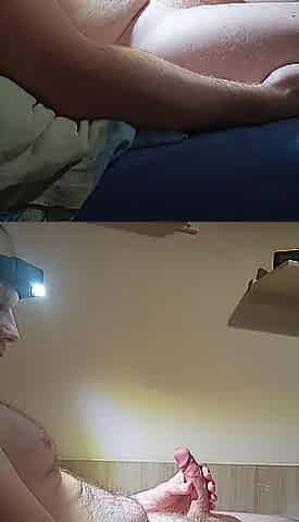 Nice spunk fountain from a Polish rod [full movie scene] (no sound)