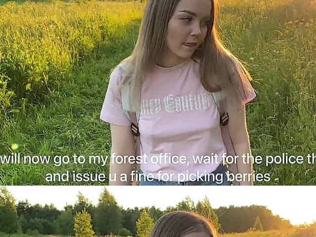 Banging forest ranger jerks off to make sure the forest is in order