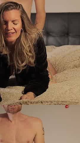 Hot MILF Fucked Wearing Fur