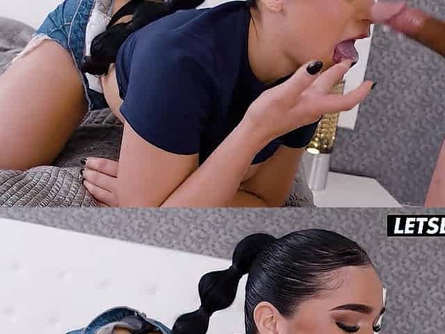 Breasty Venezuelan Alexis Doll Takes 2 Jocks - LATIN CHICK mother I'd like to fuck