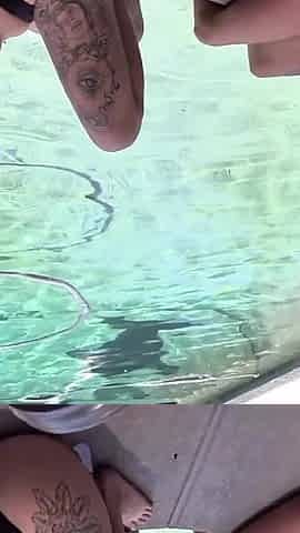 Lucky Mf Takes 2 Big Titty Hoes to the Crib. Fucks.