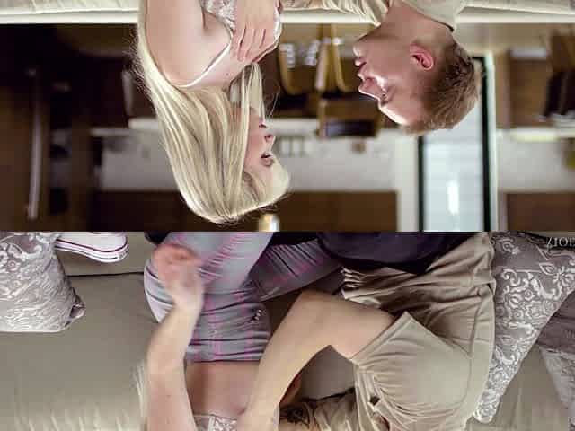Modern-day Sins - Hot Blonde Teen Asks Her Boyfriend to Cum All Over Her Face and Mouth
