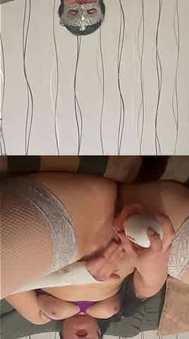I Fuck My Horny Pussy with Big Jelly Dildo I Have Double Orgasm